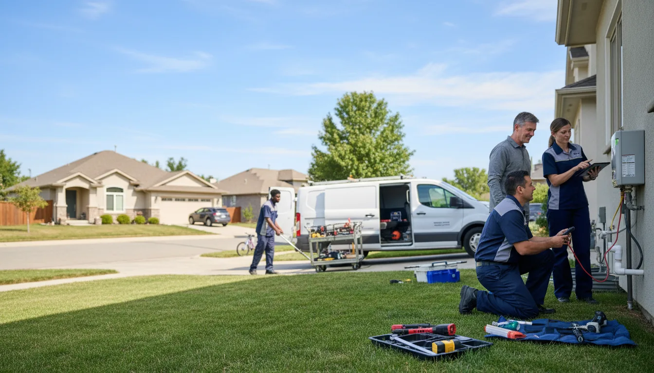 Tankless water heater service in Barnum, MN